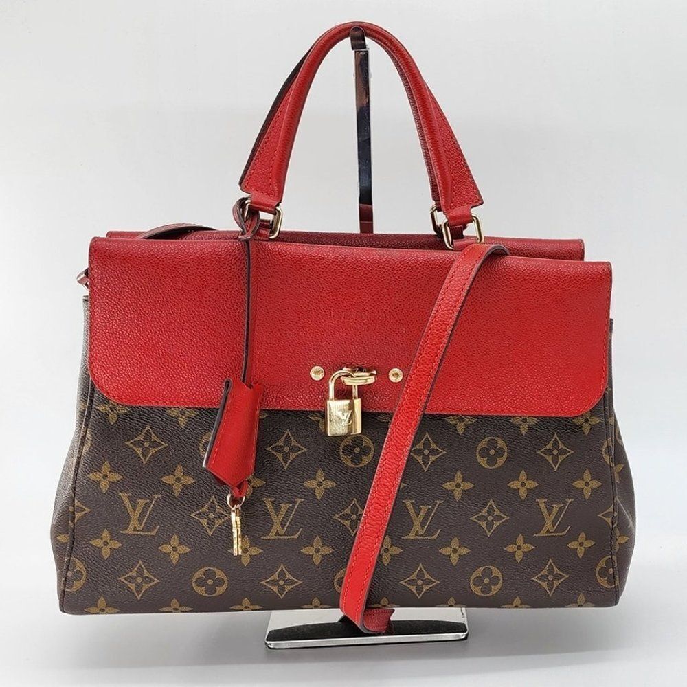 Louis Vuitton Venus Satchel in Cerise Monogram Canvas In Mint Condition